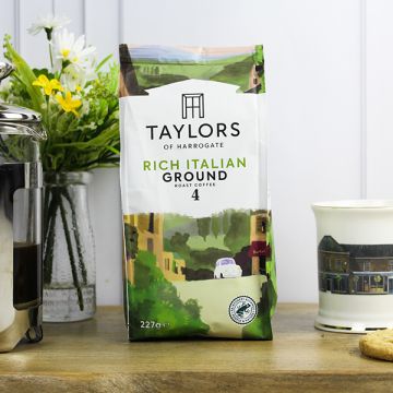 Taylors of Harrogate Rich Italian Ground Coffee 200g
