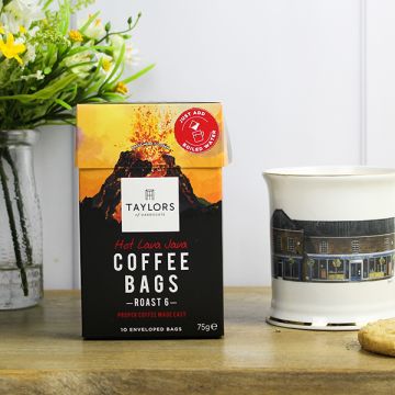 Taylors of Harrogate Hot Lava Java Coffee Bags 10pk