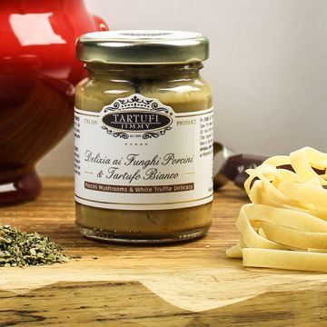 Tartufi Jimmy Porcini Mushrooms & White Truffle Sauce 90g