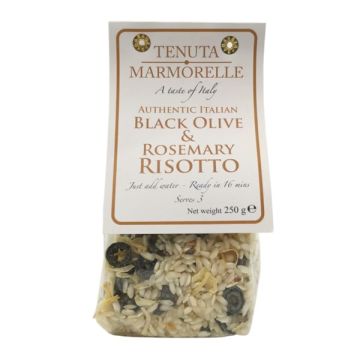 Tenuta Black Olive & Rosemary Risotto Rice 250g