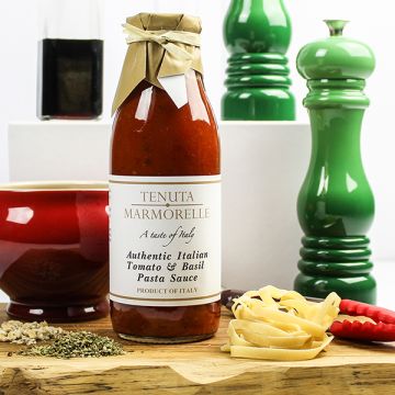 Tenuta Marmorelle Authentic Italian Tomato & Basil Pasta Sauce 500g