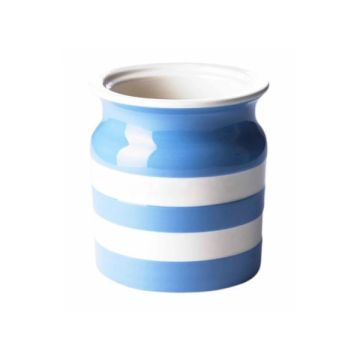 Cornishware Utensil Jar (Blue)