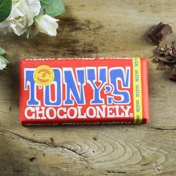 Tony's Chocolonely Milk Chocolate Bar Milk 180g