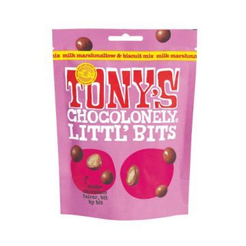 Tony's Littl Bits Milk Marshmallow & Biscuit Mix 100g