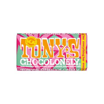 Tony's Milk Chocolate Everything Bar 180g