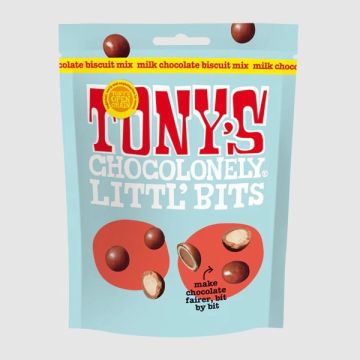 Tonys Littl' Bits Milk Chocolate Biscuit Mix 100g
