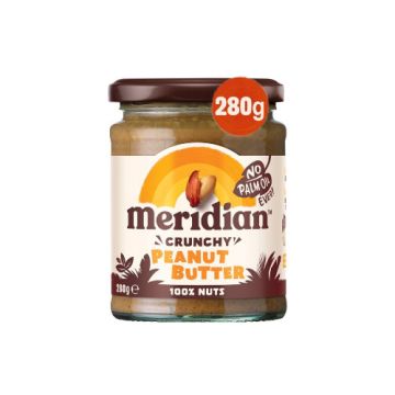 Meridian Crunchy Peanut Butter No Salt 280g