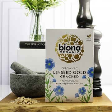 Biona Organic Cracked Linseed 500g