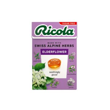 Ricola Elderflower Sweets Sugar Free 45g