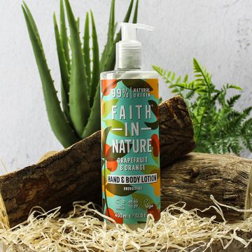 Faith Grapefruit and Orange Hand & Body Lotion 400ml