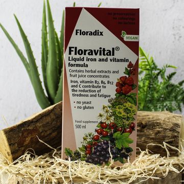 Floradix Floravital Suppliment Yeast Free 500ml