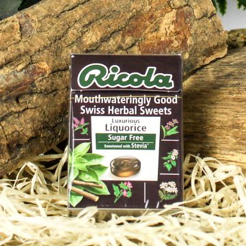 Ricola Liquorice Herbal Sweets Sugar Free 45g