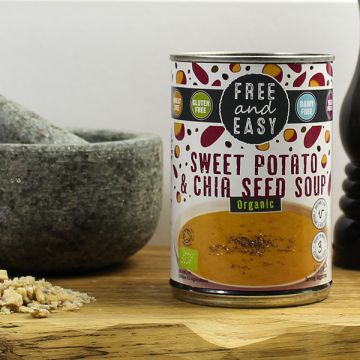 Free & Easy Sweet Potato & Chia Seed Soup 400g