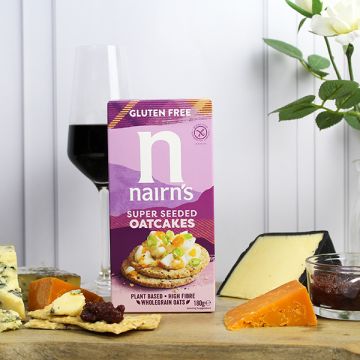 Nairns Gluten Free Super Seeded Oatcakes 180g
