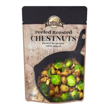Trustin Peeled Roasted Chestnuts 200g