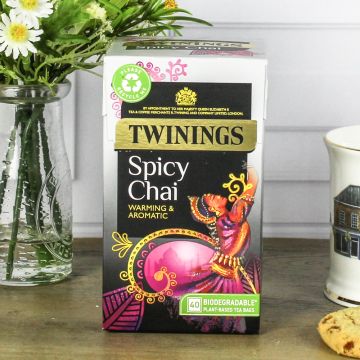 Twinings Spicy Chai Biodegradable Bags 40s