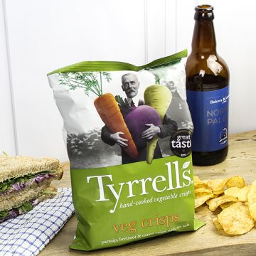 Tyrrells Veg Crisp 125g