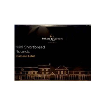 B&L Mini Shortbread Rounds Box 260g