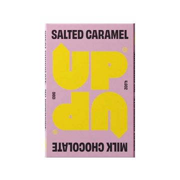Up-Up Salted Caramel Milk Chocolate Bar 130g  