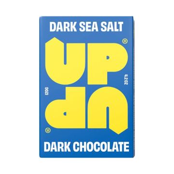 Up-Up Dark Sea Salt Chocolate Bar 130g   