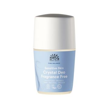 Urtekram Organic Crystal Deodorant Sensitive Skin Roll On 50Ml