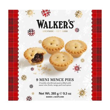 Walkers Shortbread Mini Mince Pies 265g