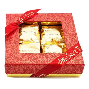 Walnut Tree Small Marron Glace Gift Box