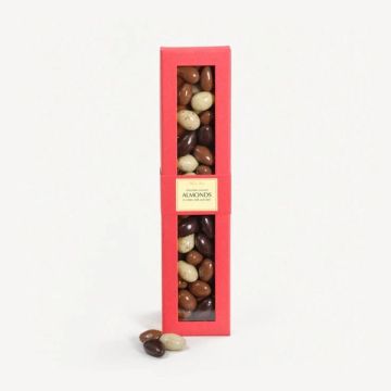 Walnut Tree Large Almonds In White, Milk & Dark Chocolate 240g
