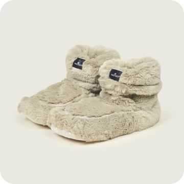 Warmies Luxury Boots Latte One Size