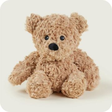 Warmies Plush Brown Curly Bear Microwavable
