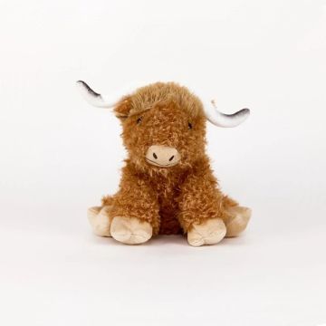 Warmies Plush Curly Highland Cow