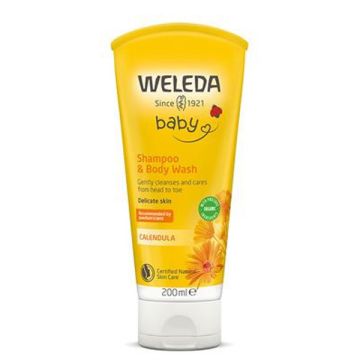 Weleda Calendula Shampoo And Body Wash 200Ml