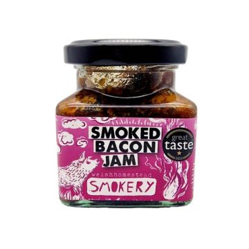Welshhomestead Smokery Smoked Bacon Jam 128g