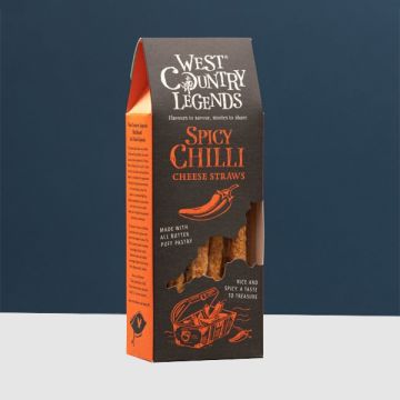 West Country Legends Spicy Chilli Cheese Straws 100g