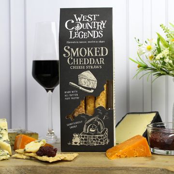 West Country Legends Smoked Cheddar Cheese Straws 100g