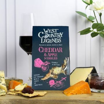 West Country Legends Cheddar & Apple Nibbles 85g
