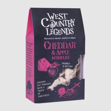 West Country Legends Cheddar & Apple Nibbles 85g