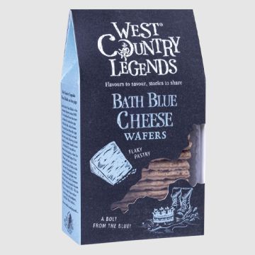 West Country Legends Bath Blue Cheese Wafers 80g