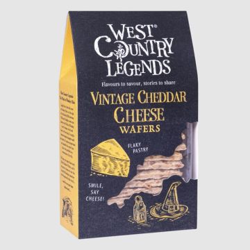 West Country Legends Vintage Cheddar Cheese Wafers 80g