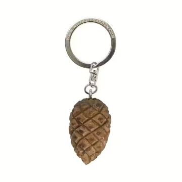 Wildlife Garden Keyring - Pinecone
