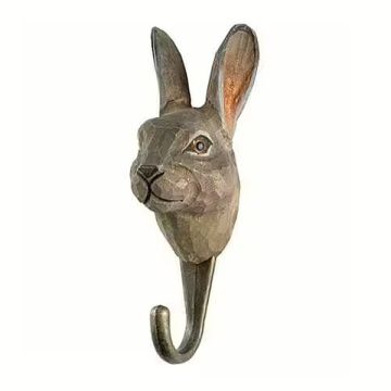 Wildlife Garden Hook - Hare