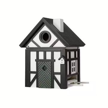 Wildlife Garden Multi Nest Box - Half Timber Black Cottage