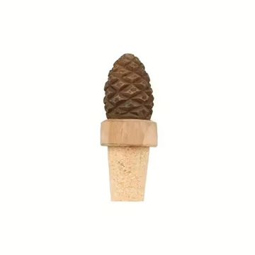 Wildlife Garden Bottle Stopper - Pine Cone