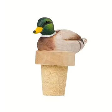 Wildlife Garden Bottle Stopper - Mallard