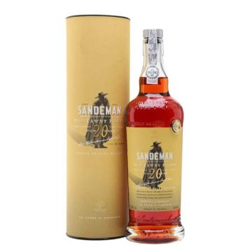 Sandeman 20 Year Old Tawny In Gift Tube 75cl