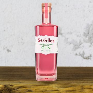 St Giles Raspberry, Rhubarb & Ginger Gin Miniature
