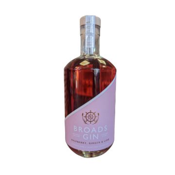 Broads Gin Raspberry Ginger & Lime 70cl