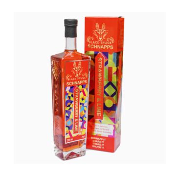 Black Shuck Strawberry & Lime Schnapps 70cl