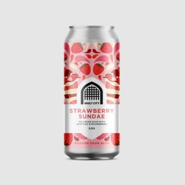 Vault City Brewing Strawberry Sundae 440ml