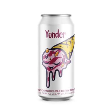 Yonder Brewing Honeycomb Double Berry Ripple 440ml